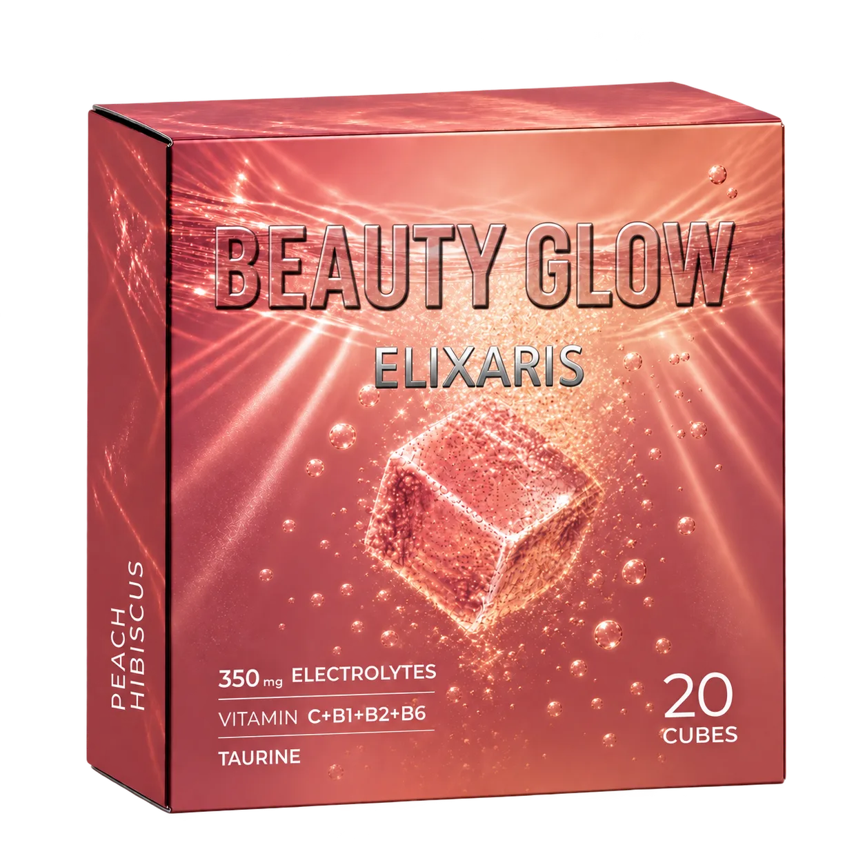 BEAUTY GLOW Peach Hibiscus 1